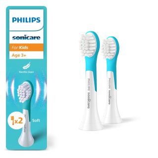 PHILIPS HX6032/90 Sonicare Kids, rezerva periuta electrica, 3 ani +, 2 buc