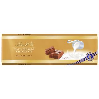 LINDT Gold, tableta de ciocolata, cu lapte, 300 g