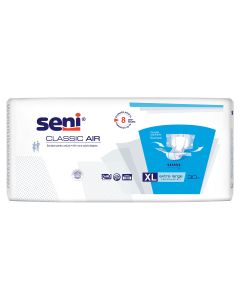SENI Classic Air, scutece pentru adulti, XL, 30 buc