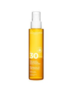 CLARINS Sun body oil spf30+, ulei de corp, 150 ml