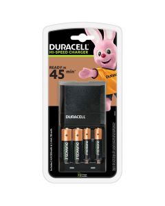 DURACELL CEF27, incarcator, cu 2 acumulatori AA 1300mAh + 2 acumulatori AAA 750mAh