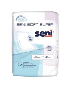 SENI Soft, paturici pentru protectie pat, 90x170 cm, 5 buc