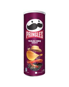 PRINGLES Texas BBQ, chips, 165 g