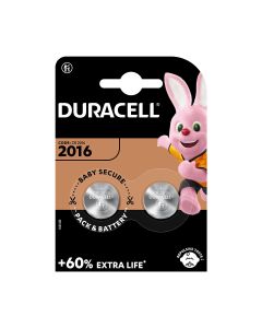 DURACELL DL/CR2016, baterii, specialitate Lithiu, 2 buc