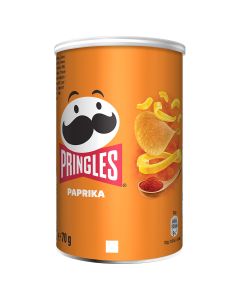 PRINGLES Paprika, chips, cu gust de paprika, 70g
