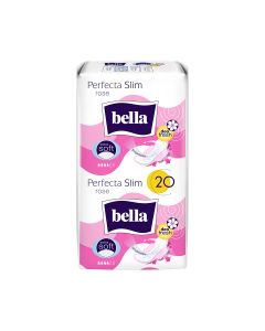 BELLA Perfecta Rose, absorbante igienice, subtiri, Extra Soft Deo, 20 buc