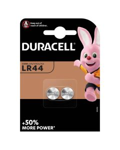 DURACELL LR44, baterii, 1.5V, 2 buc