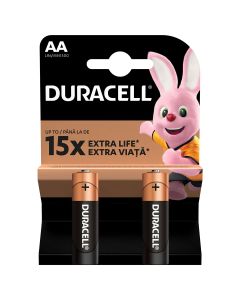 DURACELL Basic AA, baterii, LR06, 2 buc