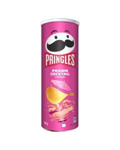 PRINGLES Prawn Cocktail, chips, cu gust de creveti, 165 g