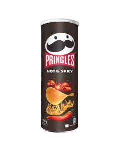 PRINGLES Hot&spicy, chips, picante si condimentate, 165 g