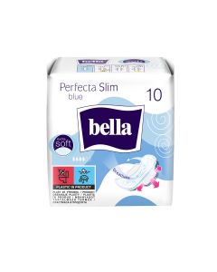 BELLA Perfecta Blue, absorbante igienice, subtiri, Normal, 10 buc