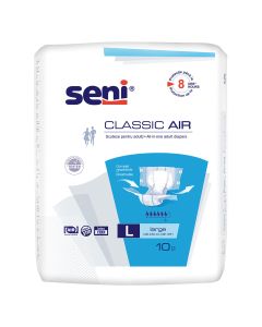 SENI Classic Air, scutece pentru adulti, L, 10 buc