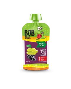 BOB SNAIL Fruits to Go, smoothie, cu mere si coacaze negre, 120 g