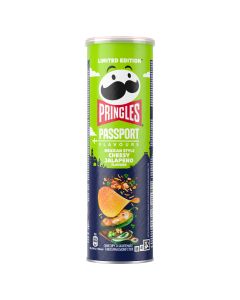 PRINGLES Passport Flavours, chips, cu gust de branza si jalapeno, 165 g