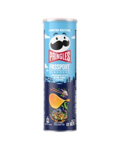 PRINGLES Passport Flavours, chips, cu gust de stir fry japonez, 165 g