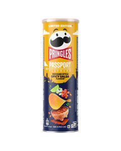 PRINGLES Passport Flavours, chips, Mexican spicy salsa, 165 g