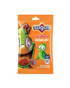 SUGUS JellyMania, jeleuri, viermisori, 75 g, 1 buc