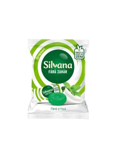 SILVANA Menta & Frisca, dropsuri, 60 g, 1 buc