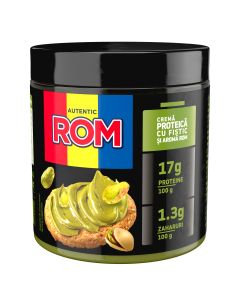 ROM Proteica, crema tartinabila, cu aroma de fistic, cacao si lapte, 230 g