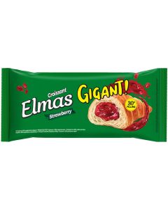 ELMAS, croissant, gigant, cu capsune, 160 g, 1 buc