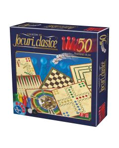 D-TOYS Colectie 50 jocuri clasice, joc de societate