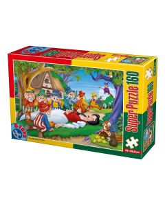 D-TOYS Alba ca Zapada, Puzzle, 160 piese