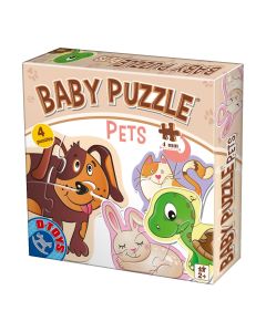 D-TOYS Animale de companie, Puzzle, piese mari