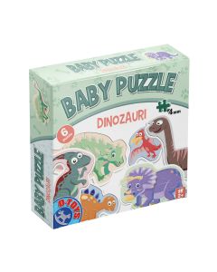 D-TOYS Dinozauri, Puzzle, piese mari