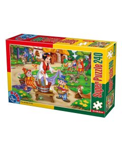 D-TOYS Alba ca Zapada, Puzzle, 240 piese