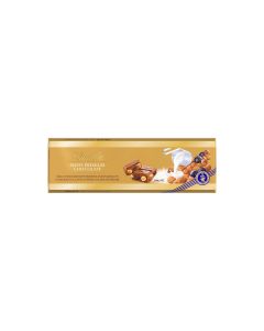 LINDT Gold, tableta de ciocolata, cu lapte, stafide si alune de padure, 300&nbsp;g