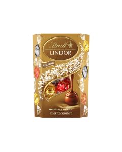 LINDT Lindor, bomboane de ciocolata, asortate, 200 g