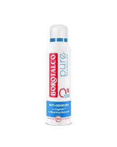 BOROTALCO Pure Blue, deodorant, spray, 150&nbsp;ml