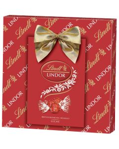 LINDT Lindor, bomboane de ciocolata, cu lapte, 137 g