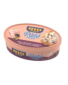 RIO MARE Ovale, pate Ton, cu masline, 115 g