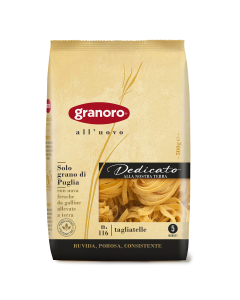 GRANORO DEDICATO TAGLIATELLE N.116, paste, 500 g