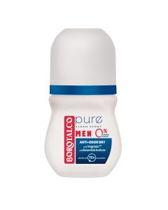 BOROTALCO Men Pure, deodorant, roll-on, 50&nbsp;ml