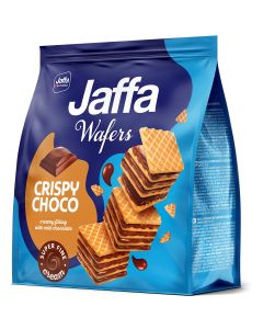 JAFFA WAFERS Napolitane, gustare, cu crema de ciocolata crocanta, 150 g