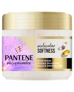 PANTENE Silky & Glowing, masca de par, reparatoare, 300&nbsp;ml