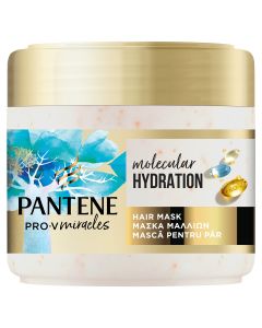 PANTENE Pro-V Miracles Hydra Glow, masca de par, cu biotina, 300&nbsp;ml