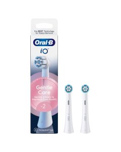 ORAL-B iO Gentle Care, rezerva periuta electrica, compatibile doar cu seria iO, Alb, 2 buc