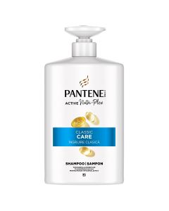 PANTENE Pro-V Smooth & Sleek, sampon, pantru par rebel, fara stralucire, 800&nbsp;ml