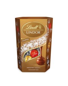 LINDT Lindor, bomboane de ciocolata, asortate, 137 g