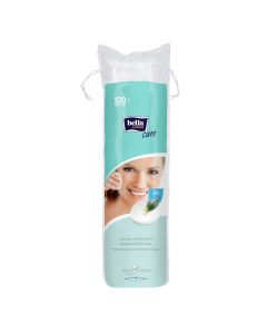 BELLA Care, dischete demachiante, cu extract de Aloe Vera, Normal, 100 buc