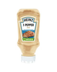 HEINZ 3 tipuri piper, sos, 220 ml